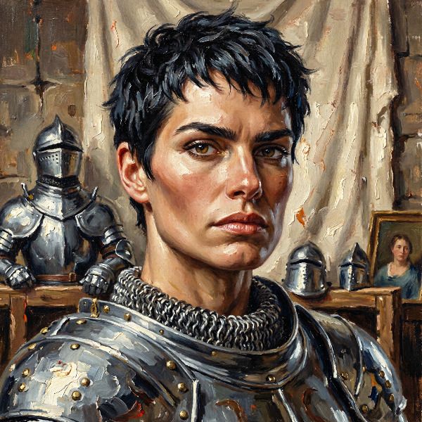 Erdlinde von Hollerieth, Heermeisterin der Sichelwacht