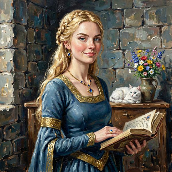 Gwendolyn von Durrnwangen, Hofkünstlerin